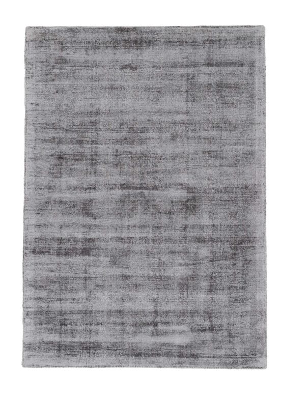 Tappeto in viscosa Ava Grigio chiaro