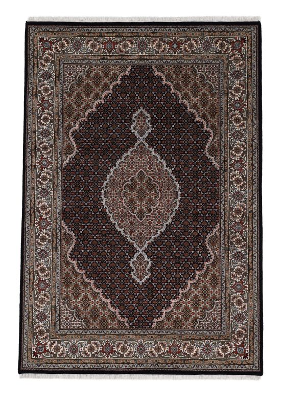 Tappeto Tabriz Mahi Nero