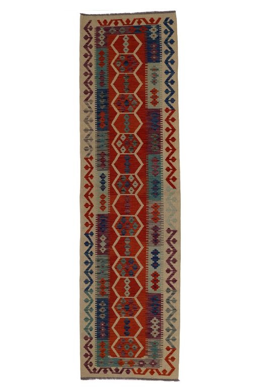 Tappeto a tessitura Kilim Afghan