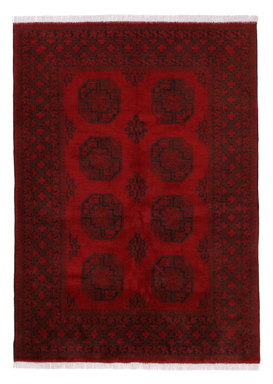 Tappeto Afghan Akhche Rot