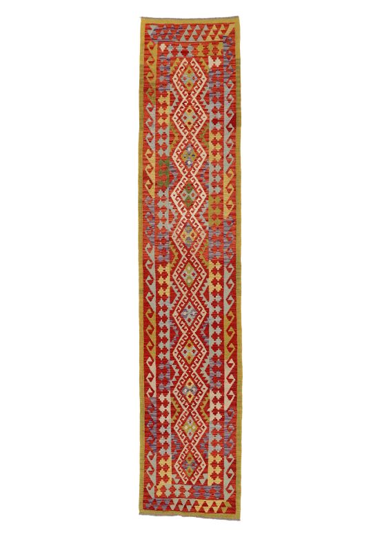 Tappeto a tessitura Kilim Afghan