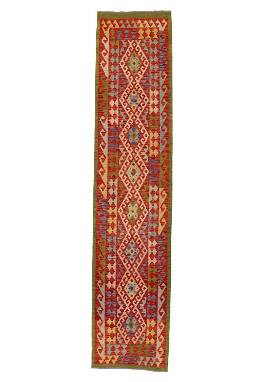 Tappeto a tessitura Kilim Afghan