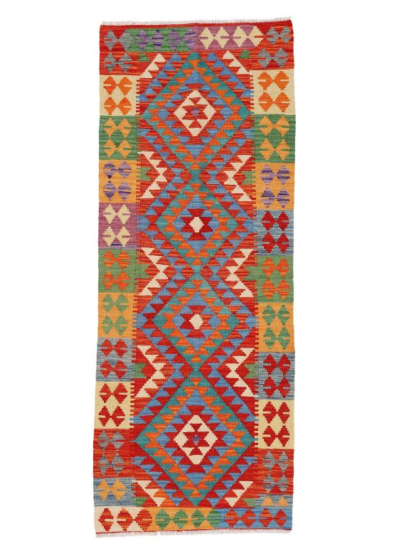 Tappeto a tessitura Kilim Afghan