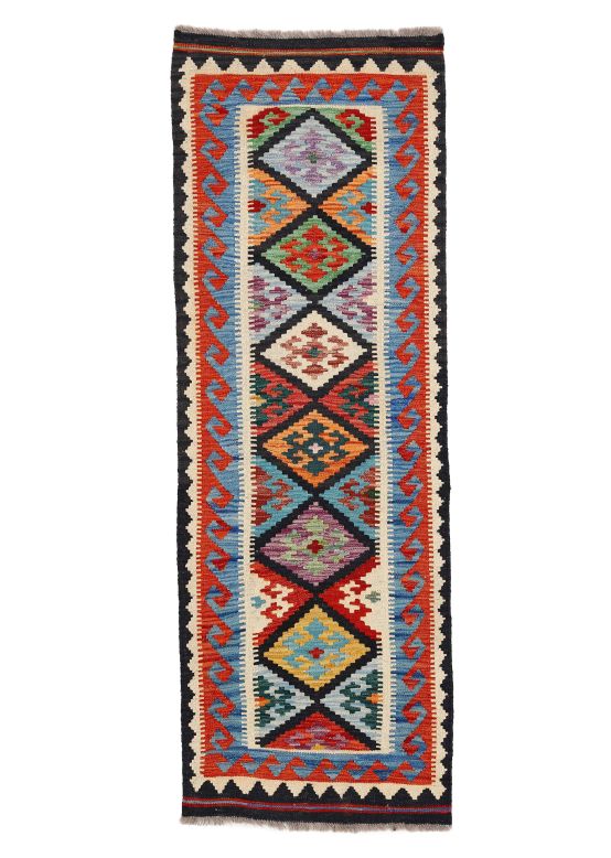 Tappeto a tessitura Kilim Afghan