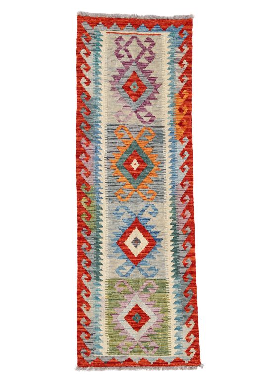 Tappeto a tessitura Kilim Afghan