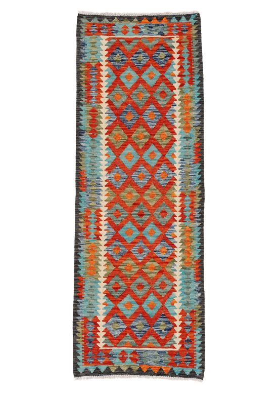 Tappeto a tessitura Kilim Afghan