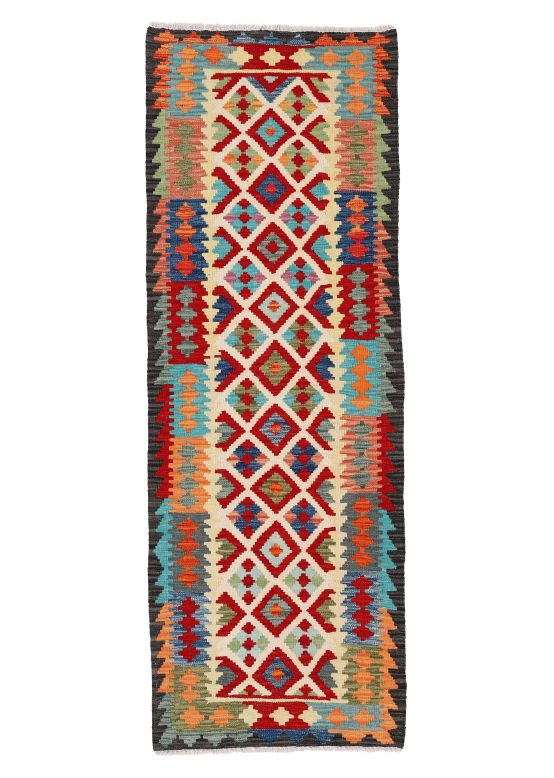 Tappeto a tessitura Kilim Afghan