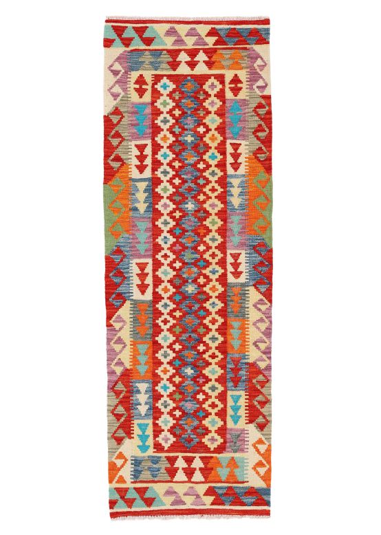 Tappeto a tessitura Kilim Afghan