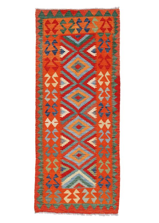 Tappeto a tessitura Kilim Afghan