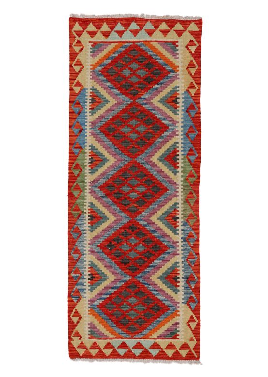 Tappeto a tessitura Kilim Afghan