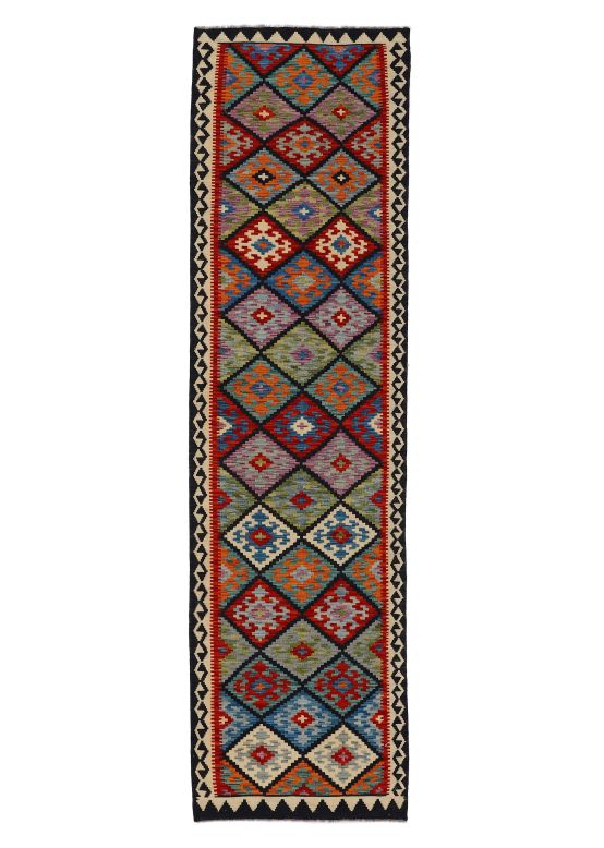 Tappeto a tessitura Kilim Afghan