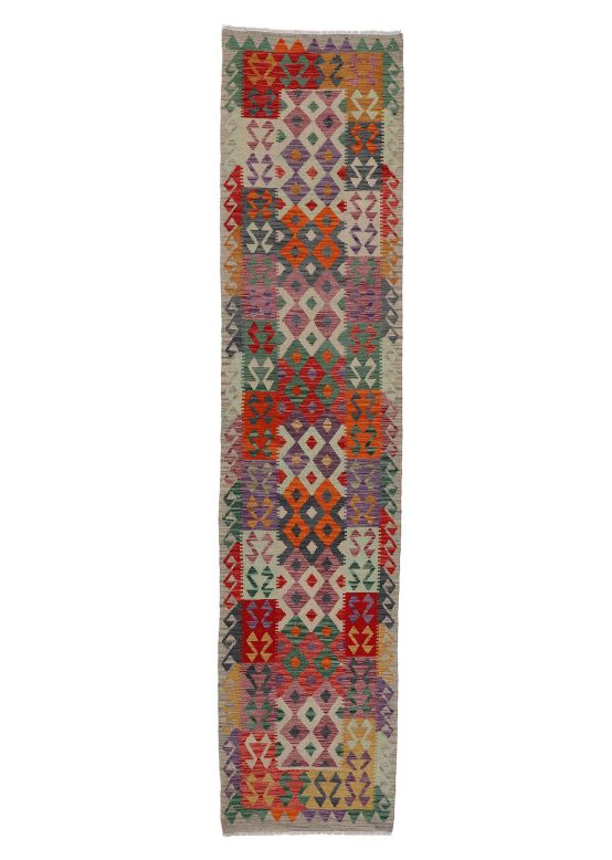 Tappeto a tessitura Kilim Afghan