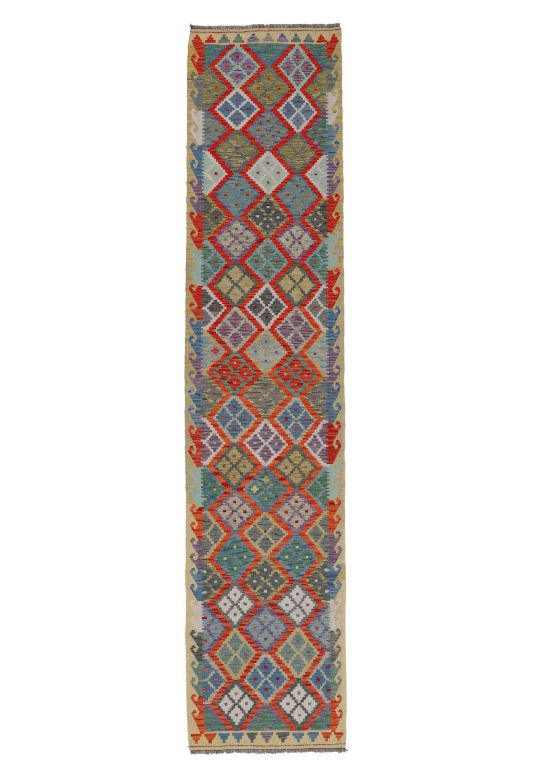 Tappeto a tessitura Kilim Afghan