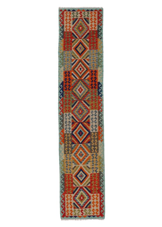 Tappeto a tessitura Kilim Afghan