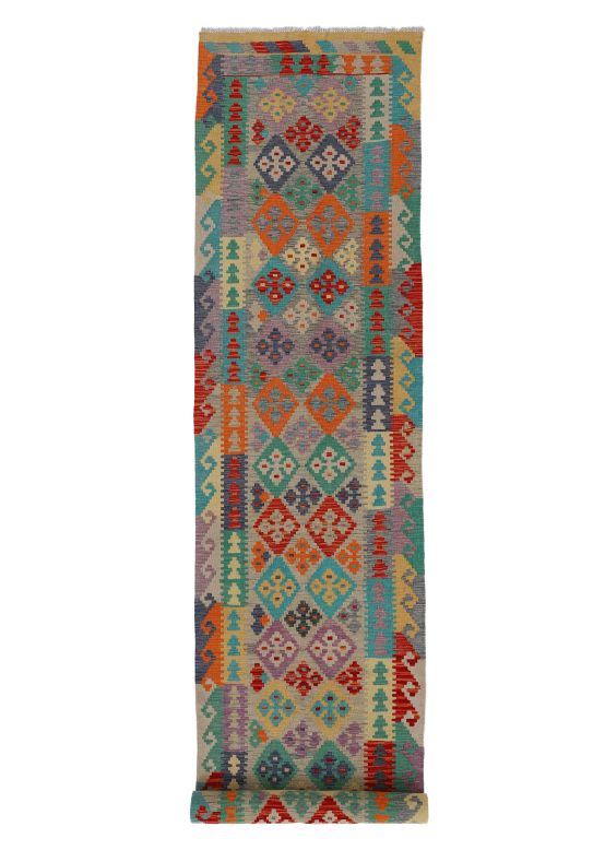 Tappeto a tessitura Kilim Afghan