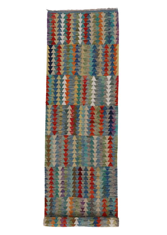 Tappeto a tessitura Kilim Afghan