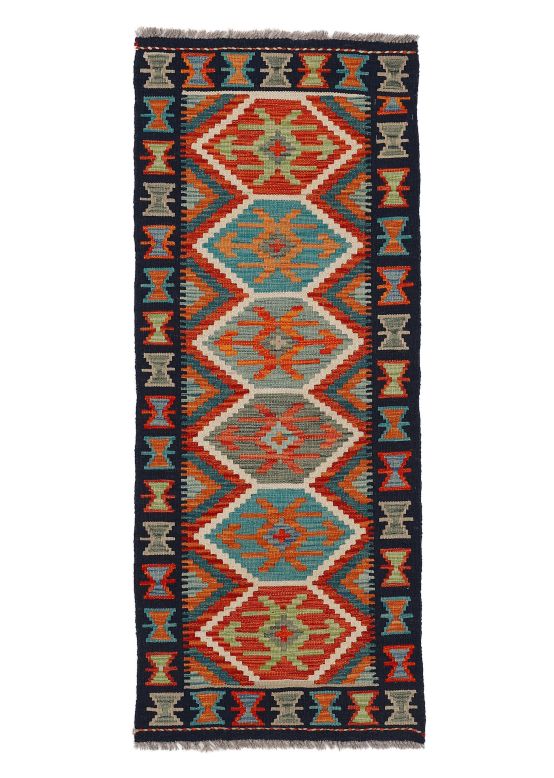 Tappeto a tessitura Kilim Afghan