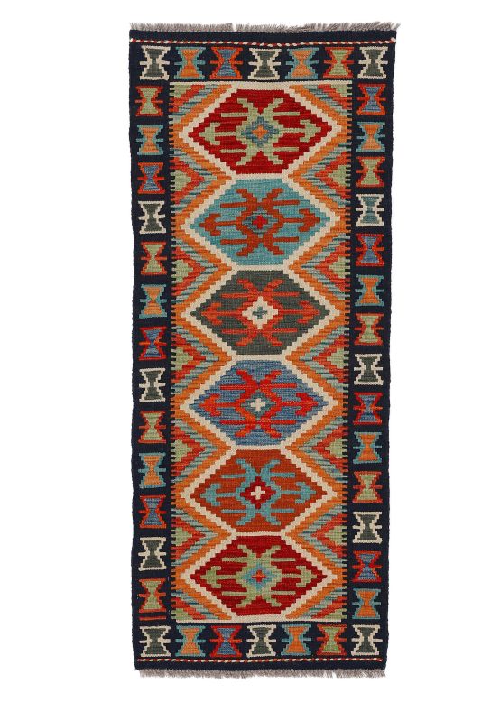 Tappeto a tessitura Kilim Afghan