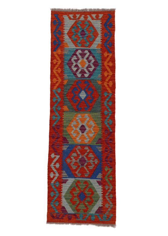 Tappeto a tessitura Kilim Afghan