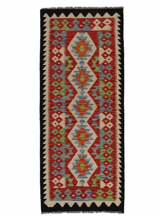 Tappeto a tessitura Kilim Afghan