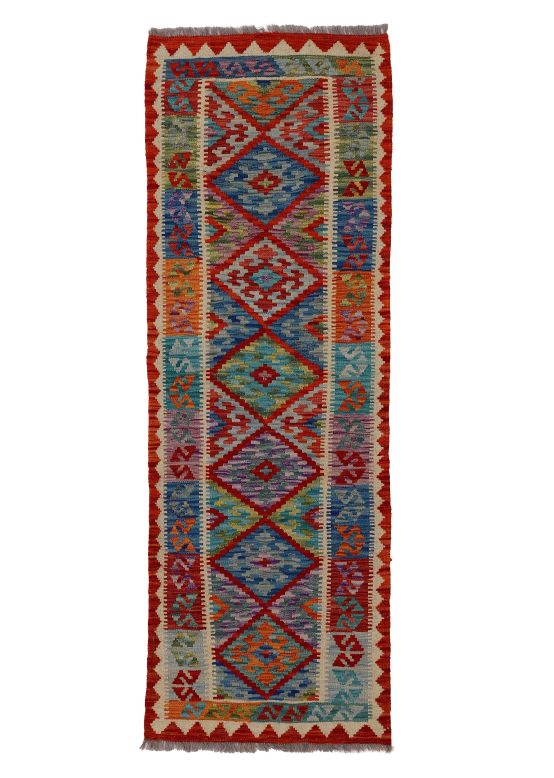 Tappeto a tessitura Kilim Afghan