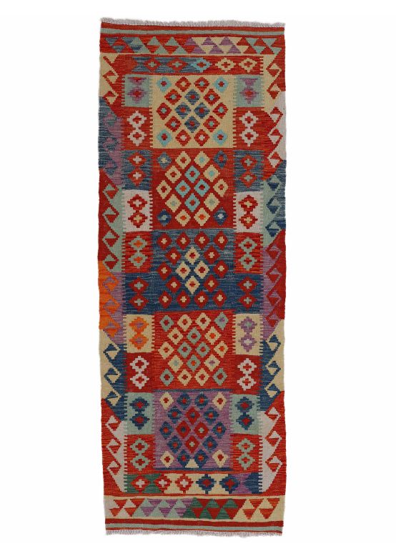 Tappeto a tessitura Kilim Afghan