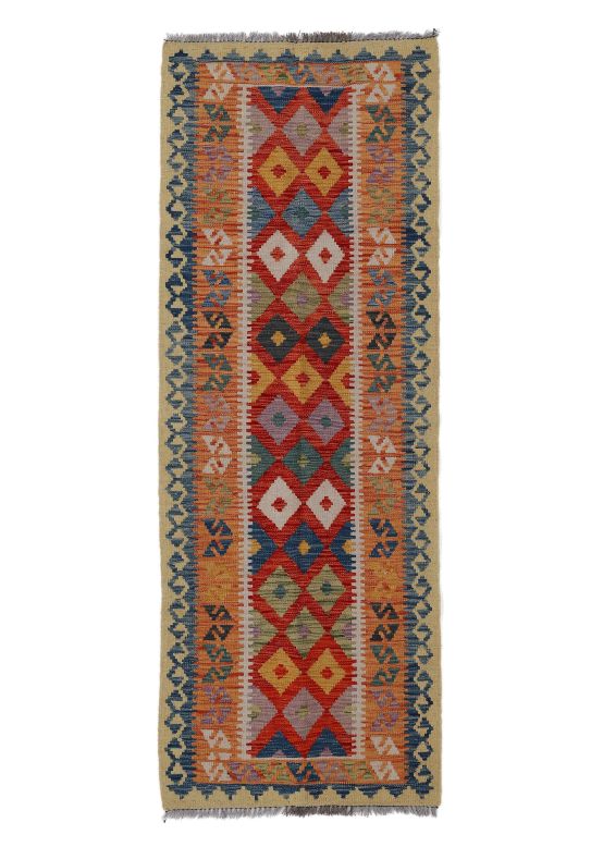 Tappeto a tessitura Kilim Afghan