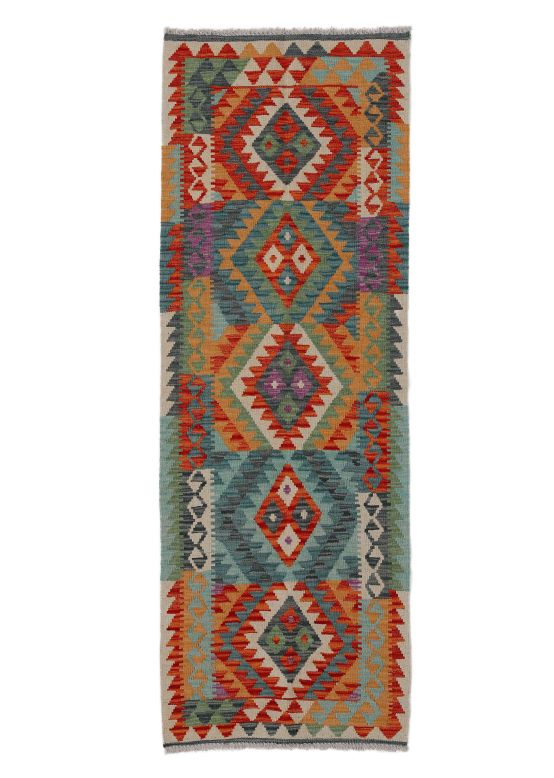 Tappeto a tessitura Kilim Afghan