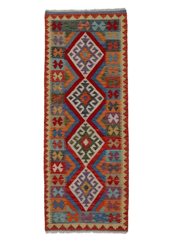 Tappeto a tessitura Kilim Afghan