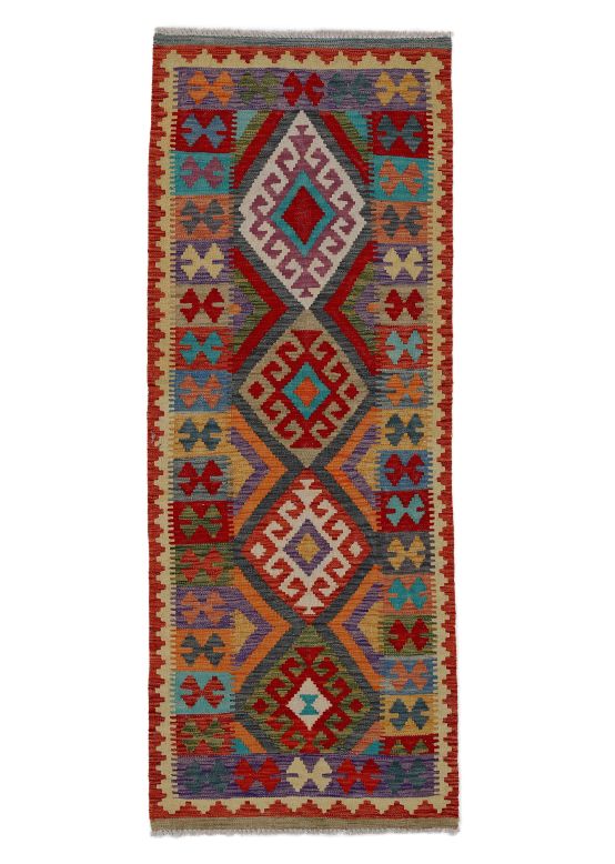 Tappeto a tessitura Kilim Afghan