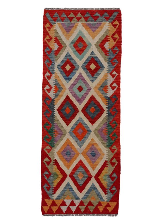 Tappeto a tessitura Kilim Afghan