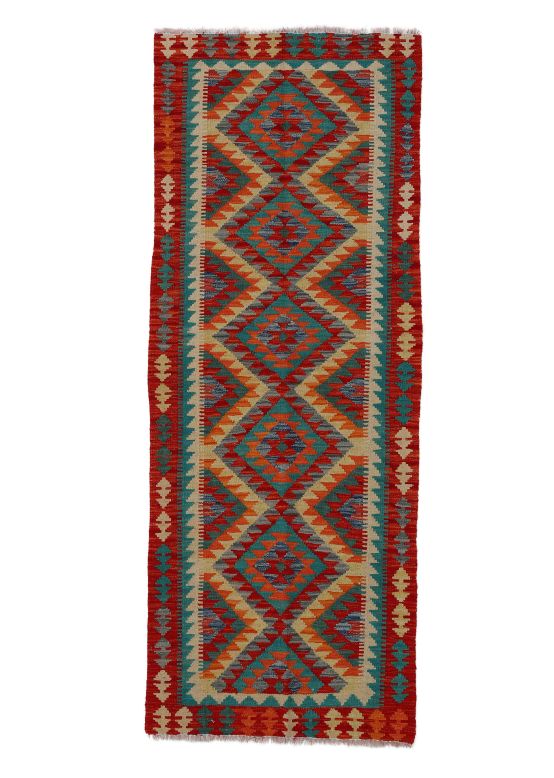 Tappeto a tessitura Kilim Afghan