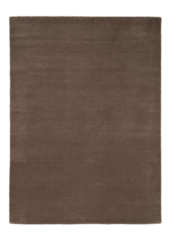 Tappeto di lana Gabbeh Uni Taupe